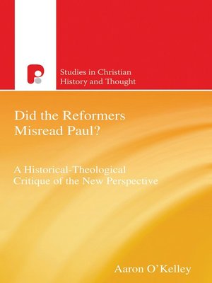 cover image of Did the Reformers Misread Paul?